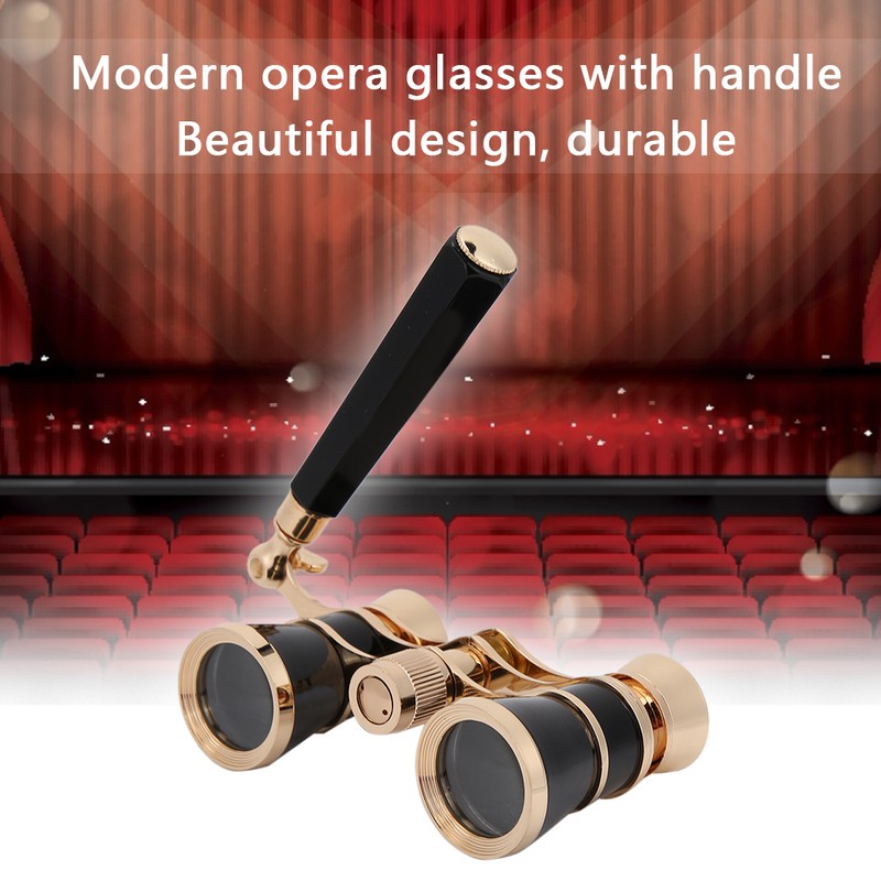 3X25 Opera Binocular Telescope Theater Portable for Women Girls Children
