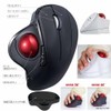 Nakabayashi MUS-TBIF182W Digio 2 Trackball Mouse with Adjustable Angle, Bluetooth