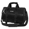 HAUTMEC 16-inch Heavy Duty Wide Open Mouth Tool Bag, Shoulder