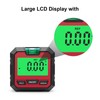 Digital Electronic Level and Angle Gauge, Angle Finder with Bubble