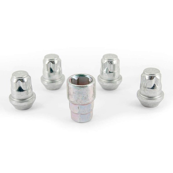 H&R 145001KEY4 Rim Lock Nuts Set of 4 Cone 60