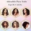 Cepillo para cabello rizado para mujeres,Curly hair brush (Morado)