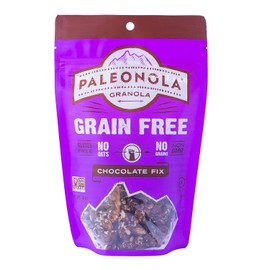 Paleonola Grain Free Granola Chocolate Fix Flavor | Gluten Free, Non-GMO, Dairy Free, No Refined Sugars, 10 Oz Bags