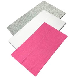 WESTEND CHOICE Extra Wide Headband 13cm Stretchy Head Band 3 Pack Unisex Bandeau Headbands for Women & Men Soft Kylie Hairbands Yoga Bandana Hair band (Mixed set C)