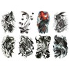 SG008 Buddha Bodhisattva Hannya Reaper Koi Tattoo Stickers Set -