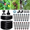 100FT Drip Irrigation System Kit, Quick Connector Garden Watering System