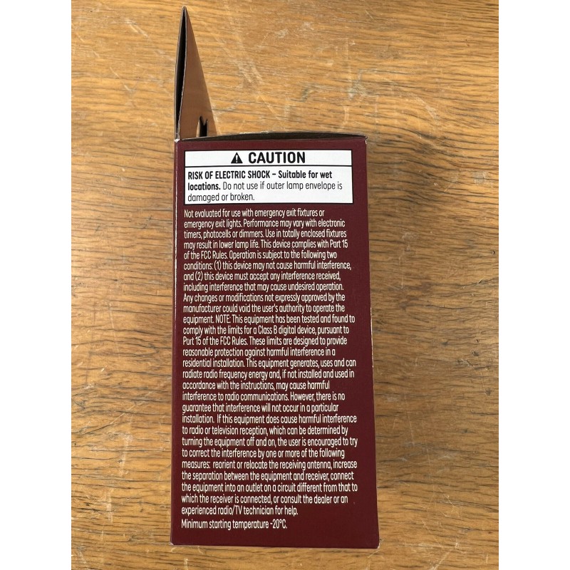 GE Relax 60w Clear EQ A15 Soft White Candelabra Base