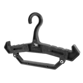 DRESS Black Heavy Hanger, Variable Gimmick, Load Capacity 44.1 lbs (20 kg), Maximum 1.2 inches (31 mm), Pipe Compatible, Wader, Torso Length, Adjustable Length, Vest