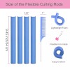 Flexi Rods 36 플렉시 로드 헤어 롤러 길고 짧은 트위스트를