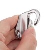 PNXKTXO 4 Pcs Boat Fender Hooks 316 Stainless Steel Spring