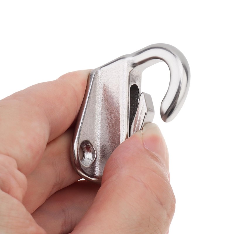 PNXKTXO 4 Pcs Boat Fender Hooks 316 Stainless Steel Spring