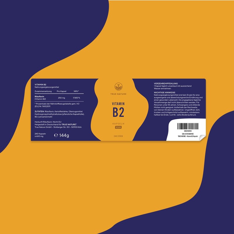 Vitamin B2 Capsules Pack of 240