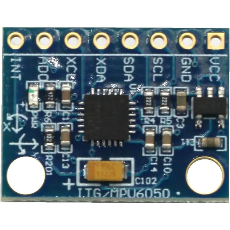 A-DIGISHUO 2Pcs GY-521 MPU-6050 MPU6050 3-Axis Accelerometer Gyroscope Module 6