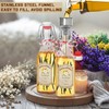 Fimyyao 10 Pack Swing Top Glass Vanilla Extract Bottles 8