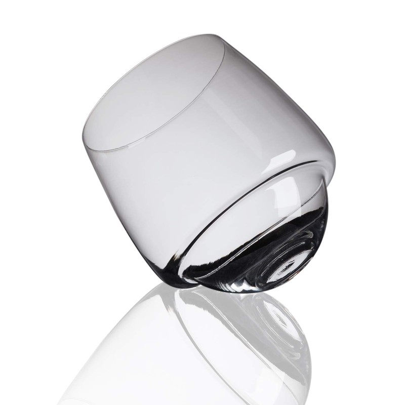 Cortunex Spill-Proof Wine Glass – Non-Spilling Stemless Glass, Great Gift