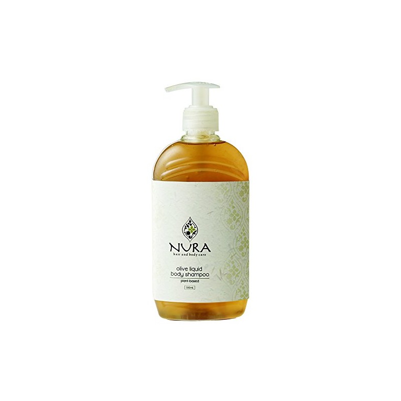 OJAYS NURA Olive Liquid Body Shampoo, 16.9 fl oz (500