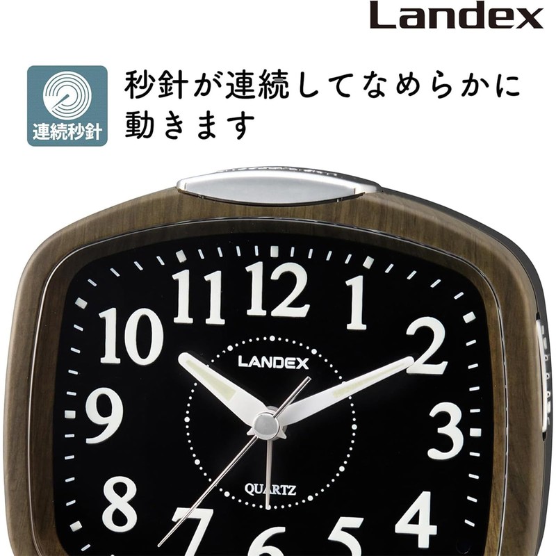 LANDEX YT5315 Table Clock, Alarm Clock, Constantly Lit, LED, Electronic