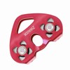 30KN Dual Pulley Zip Line Rescue Cable Trolley Outdoor Rock