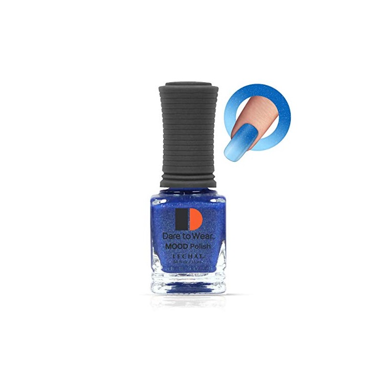 LeChat Dare To Wear Mood Polish, Sparkling Mist, 0.5 Fl