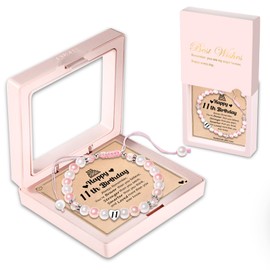 11 Year Old Gifts for Girls Birthday Presents Kawaii Bracelets Cool Teenage Girls Gifts for Daughter Sister Friends Granddaughter Niece 11th Birthday Decorations Girl Top Cute Gifts