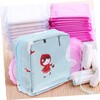 Minkissy 4pcs Multi-function Tampon Holder Portable Period Bag Sanitary Pad