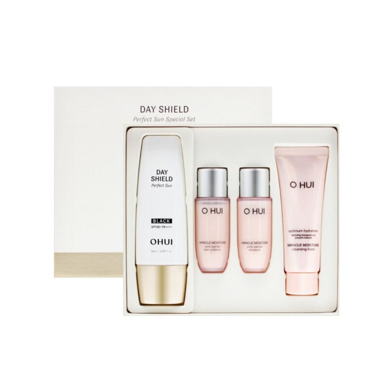 OHUI Day Shield Perfect Sun Black Special Set / 오휘