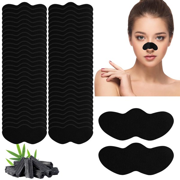 ACWOO Nose Strips, 60Pcs Pore Strips for Blackheads, Deep Cleansing