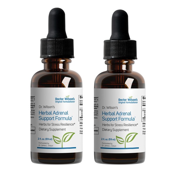 Doctor Wilson's Original Formulations 2-Pack Herbal Adrenal Support Formula 2 Liquid Ounces