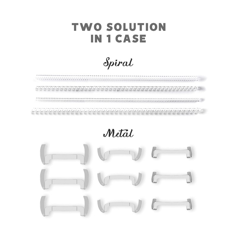 ELETIUO 13 Pack Filled Silver Metal Ring Guard with 4