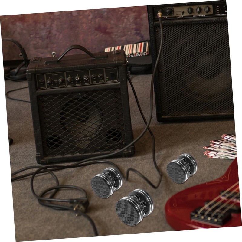 KOMBIUDA 4Pcs Speaker Isolation Feet with Non Slip Base Vibration
