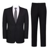 Teemlanny Men's Suit 2 Piece Classic Fit Elegant 2 Buttons