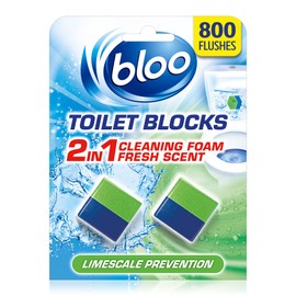 Bloo Toilet Blocks Limescale Prevention, Pack of 2