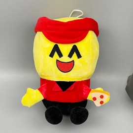 Video Game Plush Toy – Cute Games Character Stuffed Plushie Gift for Collectors & Game Fans (Red Hat)