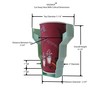 Magnetic Cup Holder. KAZeKUP Magnetic Drink Holder for Your Tractor,