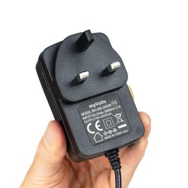 MyVolts 9V power supply adaptor compatible with Intempo PG-01 DAB Radio - UK plug