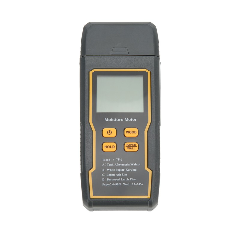 Pin Type Digital Moisture Meter 4 Measurement Modes Backlight LCD