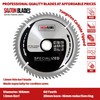 Saxton 165mm TCT Thin Kerf Cordless Circular Saw Blade Pack