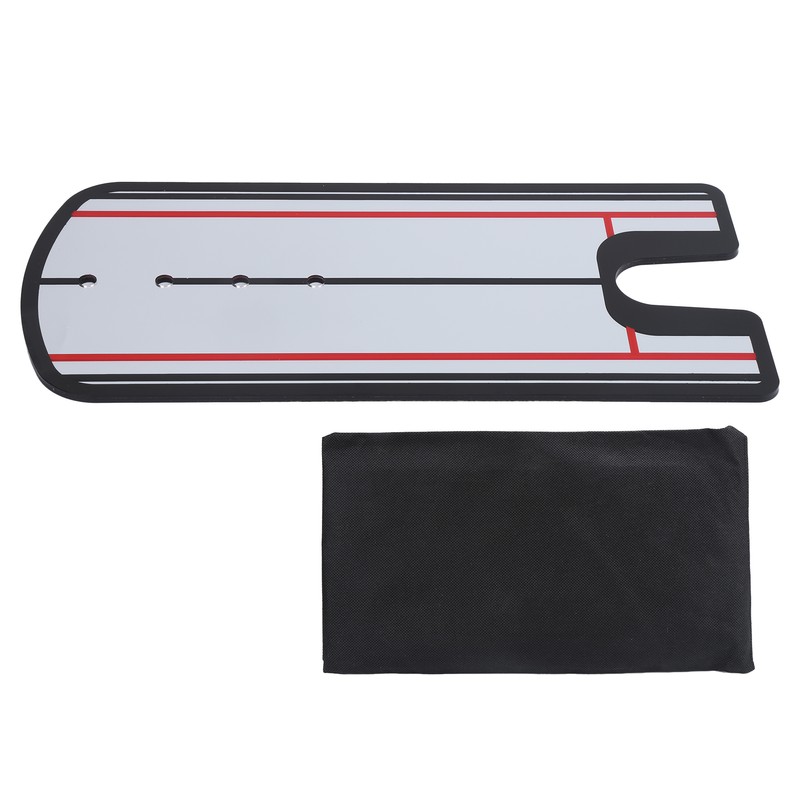 Golf Swing Straight Practice Mirror Portable Golf Putting Mirror Alignment