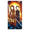 Galaxy Wars Backdrop 3 x 5.9 ft, Space Wars Face