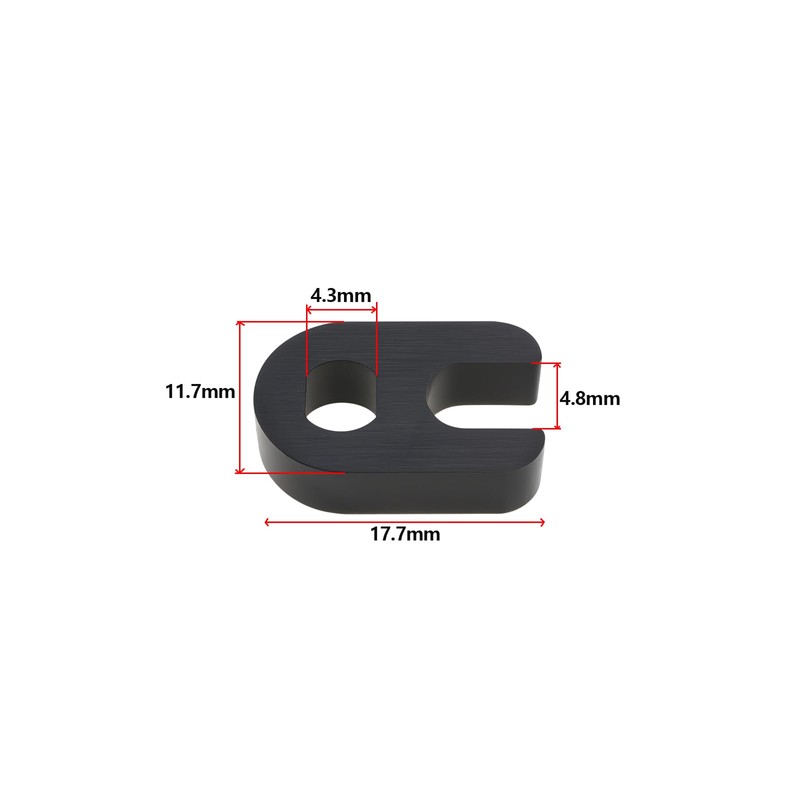 ECSiNG 10PCS Valve Core Remover Compatible with Presta Valve 17.7x11.7x4.8mm
