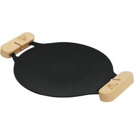 Vastland Disc Pit, Multi Griddle, 7.9 inches (20 cm), Direct Fire, Fluorine Resin Treatment, Heat Resistant