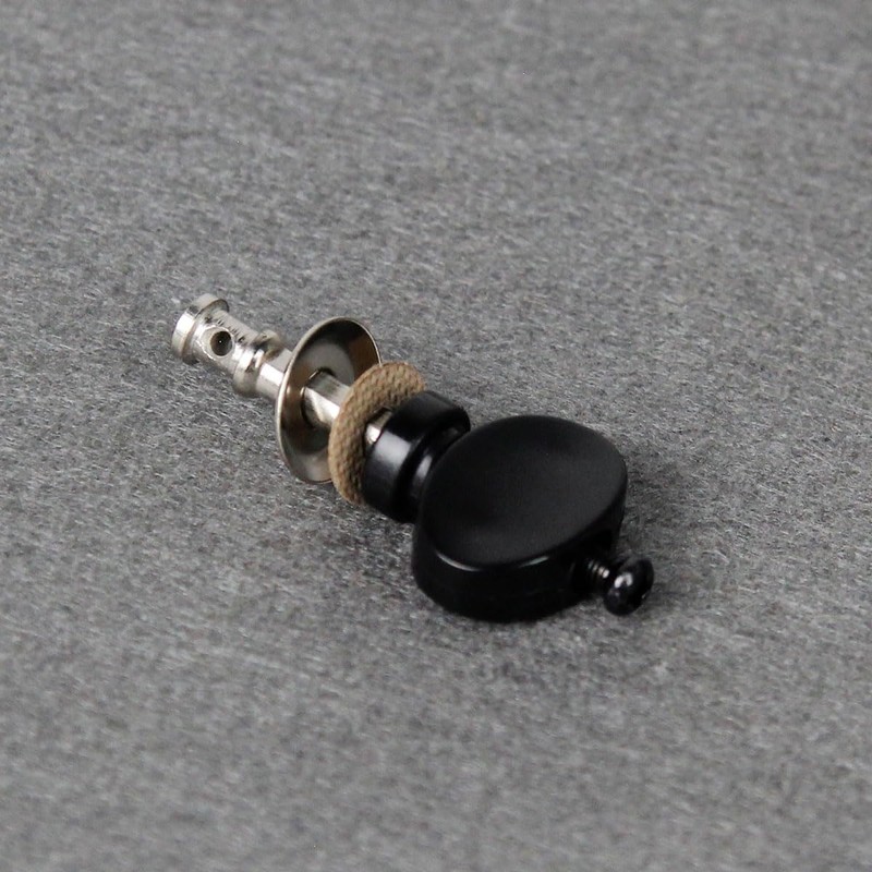 FLEOR 4pcs Black Ukulele Tuning Pegs Pin Machines Tuners String