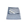 Solwang Guest Hand Towel Natural / Dark Blue Knitted Towel
