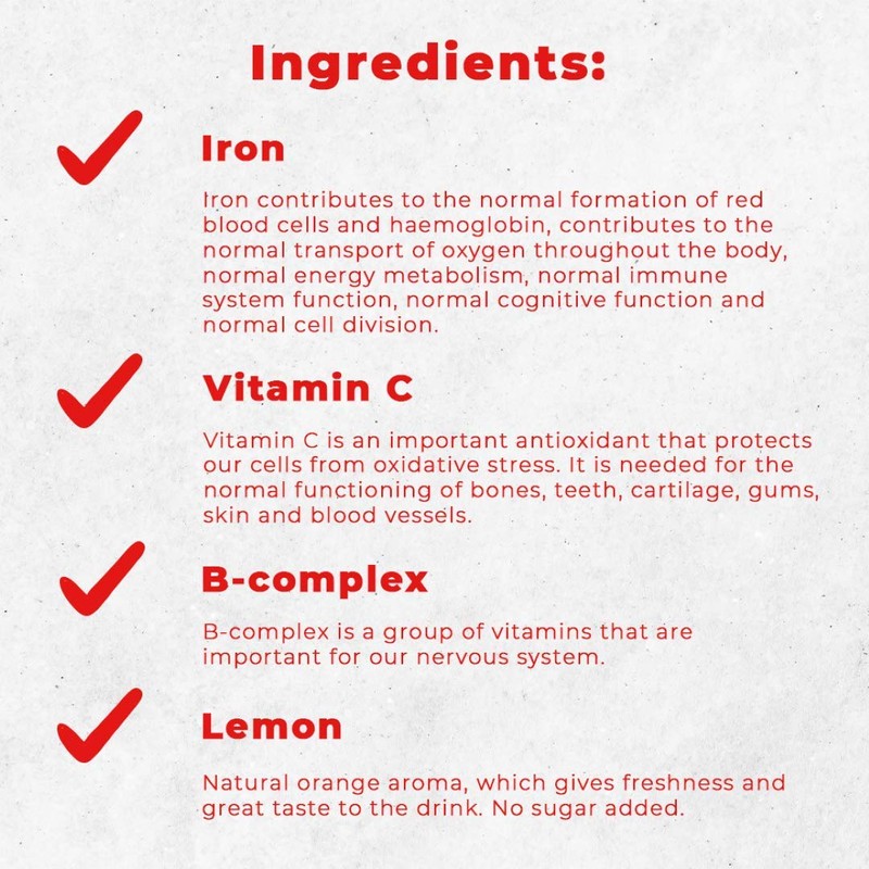 The Nature's Finest Fe + | Iron for 30 Days