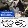 HVAC Heater Supply Return Hose Kit Compatible with Cherokee 2014-2018