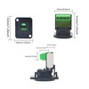 FENGHAISHUN RJ11 D-Type Keystone Telephone Jack Modular Panel Crimping Data