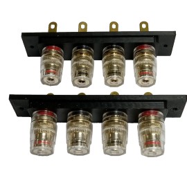 Pioneer SX-636 Speaker Terminal Plate Only – For 5-Way Banana Jack Upgrade