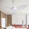 ROMASS 38 inch Ceiling Fans with Lights and Remote, LED