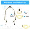 PATIKIL 8 9 10 11 Inch Lamp Harp Kit with