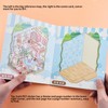 DIY 3D Mini House Scene Stickers Book with Tweezers Make